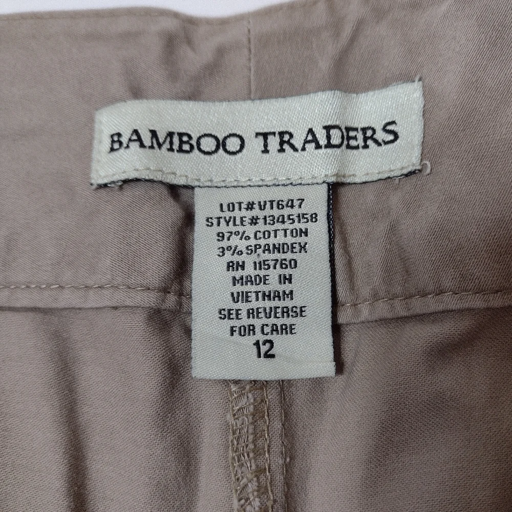 Bamboo Traders Women's Tan Skirt/Short Size (12)